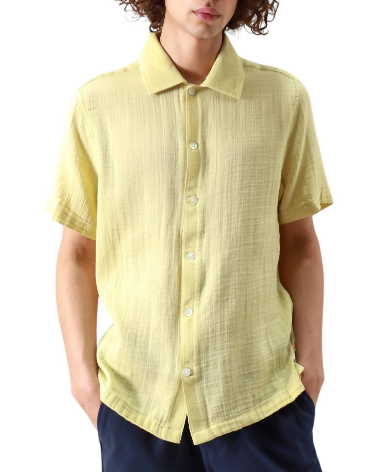 Busey Double Cloth Button Shirt